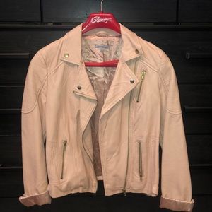 Pink Leather Jacket
